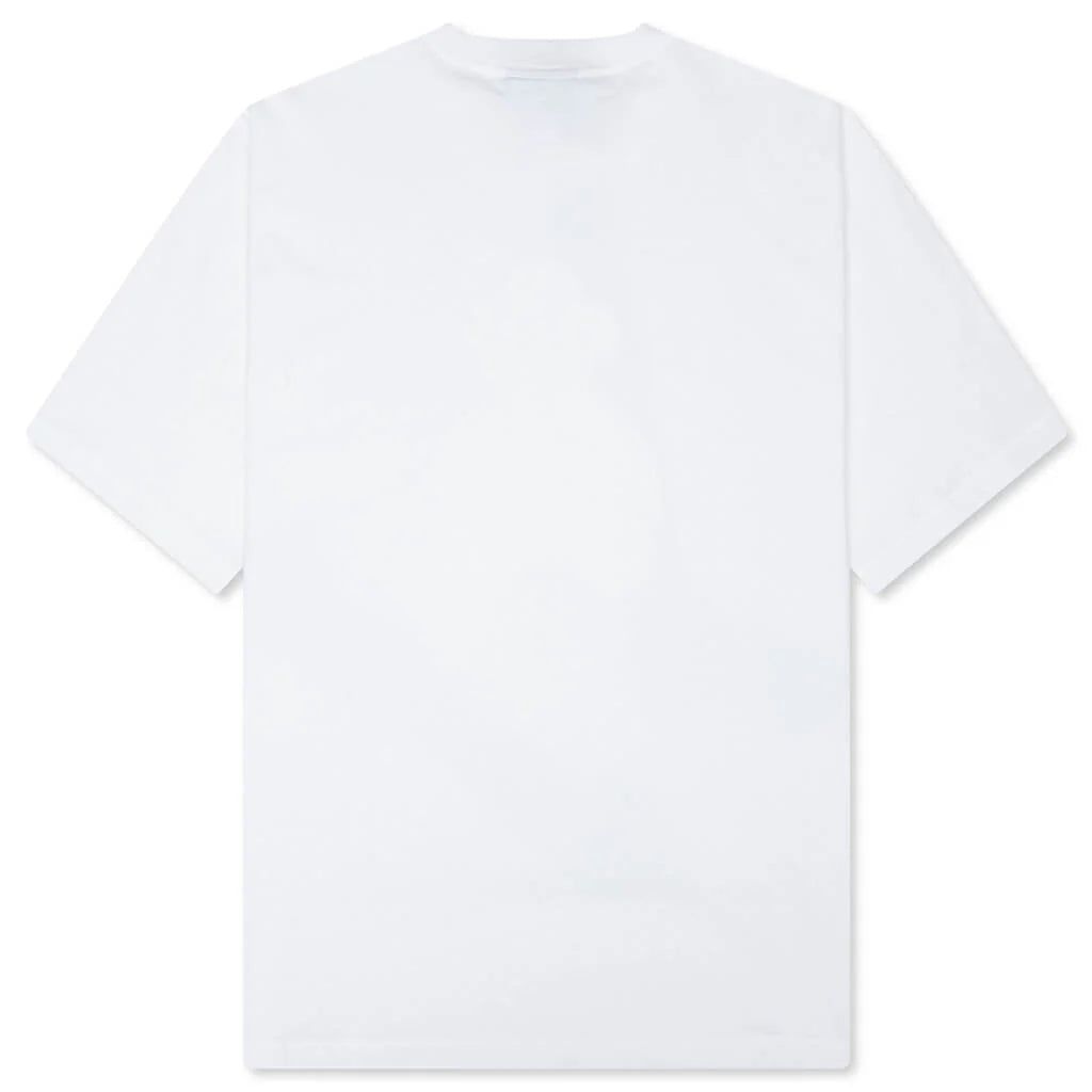 Watercolor Teddy T Shirt White