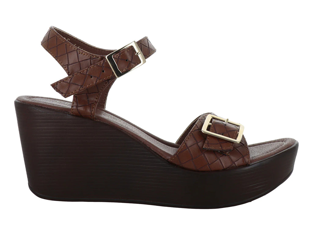 Sandalias Luna Rosa Color Tan para Mujer
