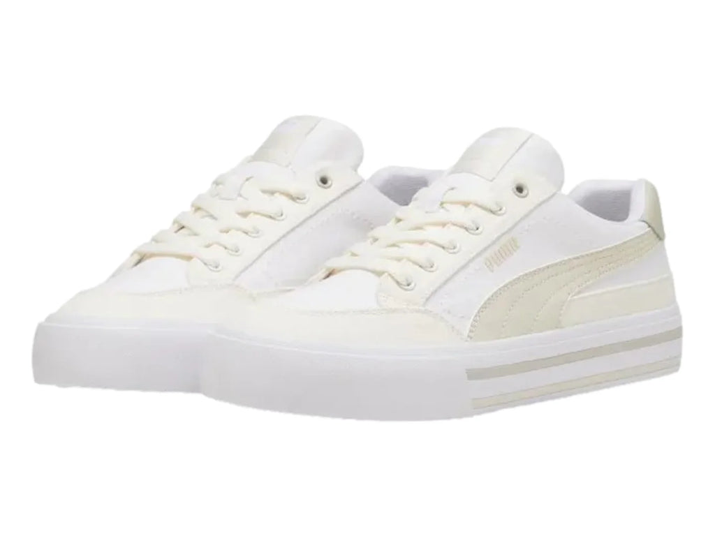Tenis PUMA Court Classic Vulc FS Blanco para Mujer