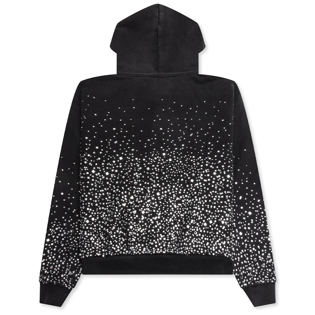 Shattered Glass Hoodie Black
