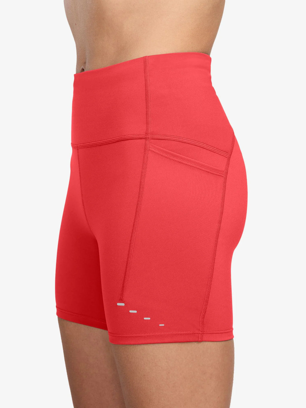 Nike Womens Swift High Waisted 4 Tight Running Shorts with Pockets