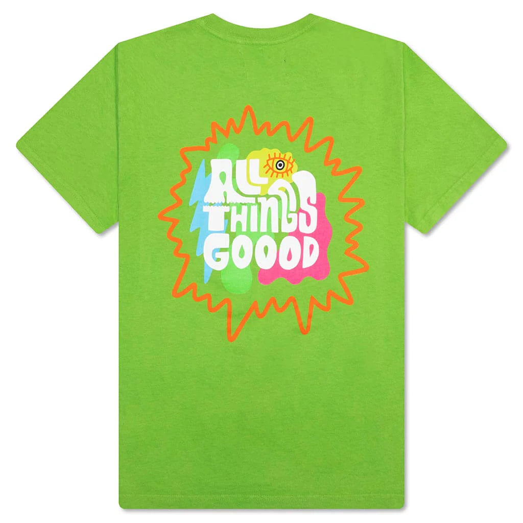 Feature x Pretty Done Splash Tee Greenery