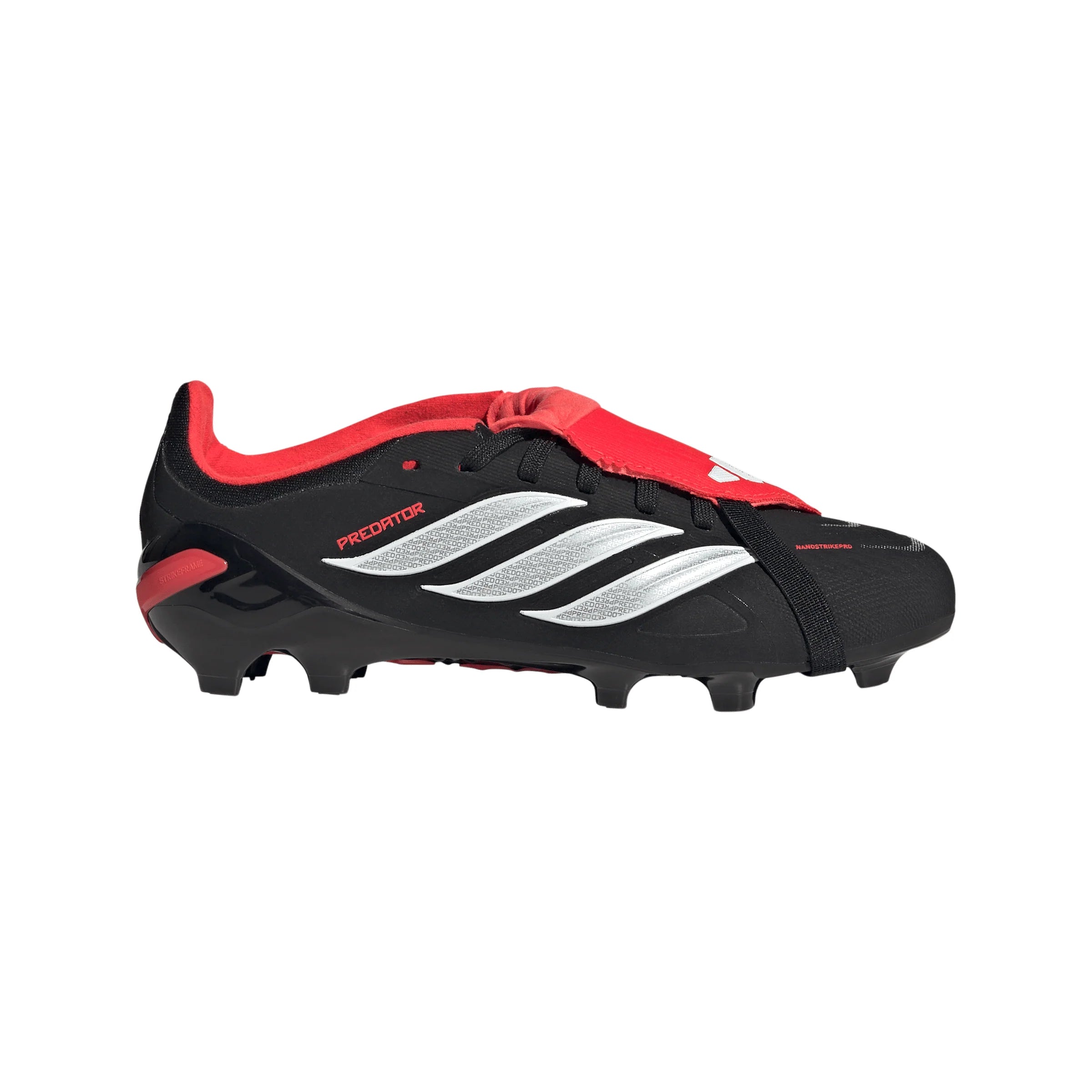 adidas Predator Elite Fold Over Tongue FG Firm Ground Youth Soccer Cleats Black