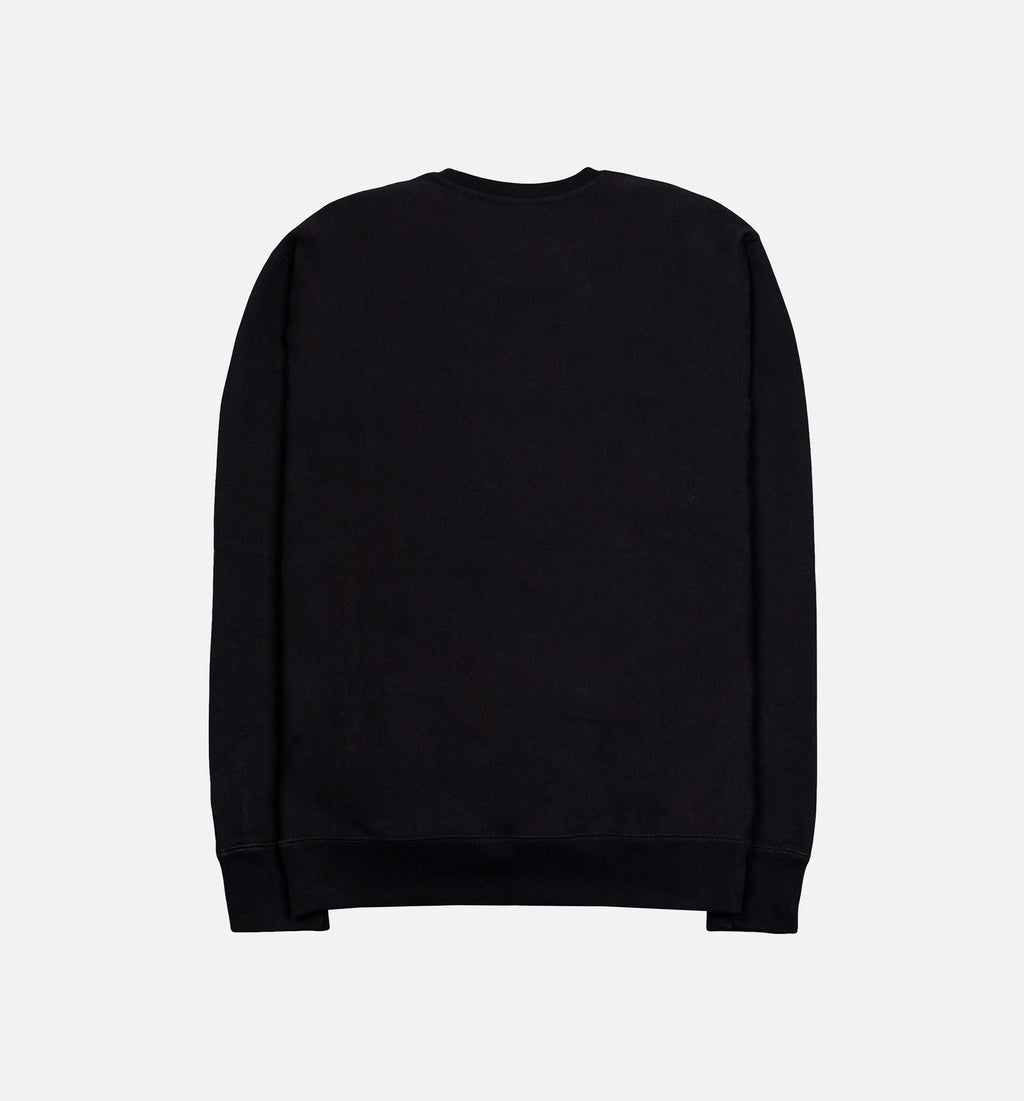 Grace Fleece Mens Crewneck Black
