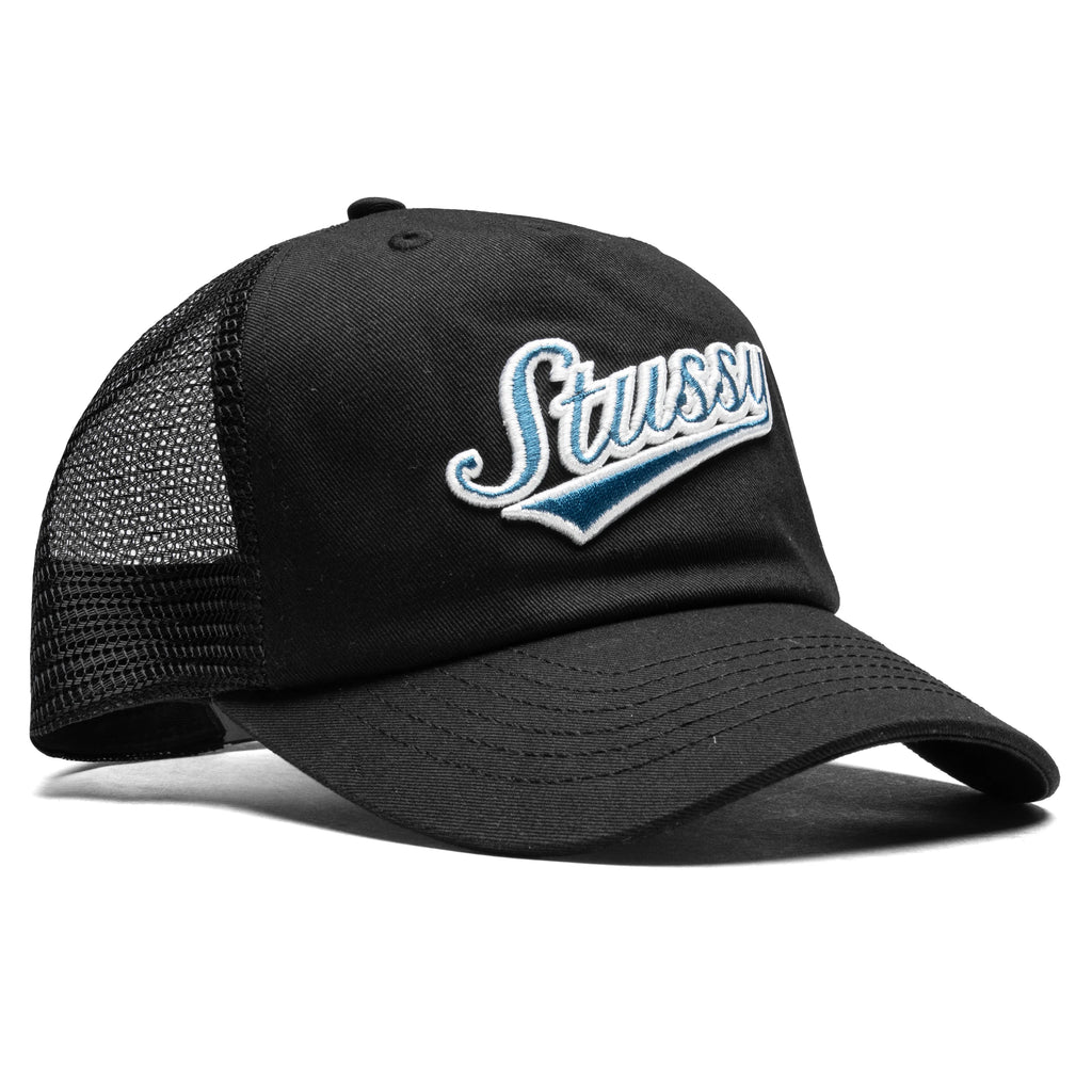 Low Profile Trucker Athletic Cap Black