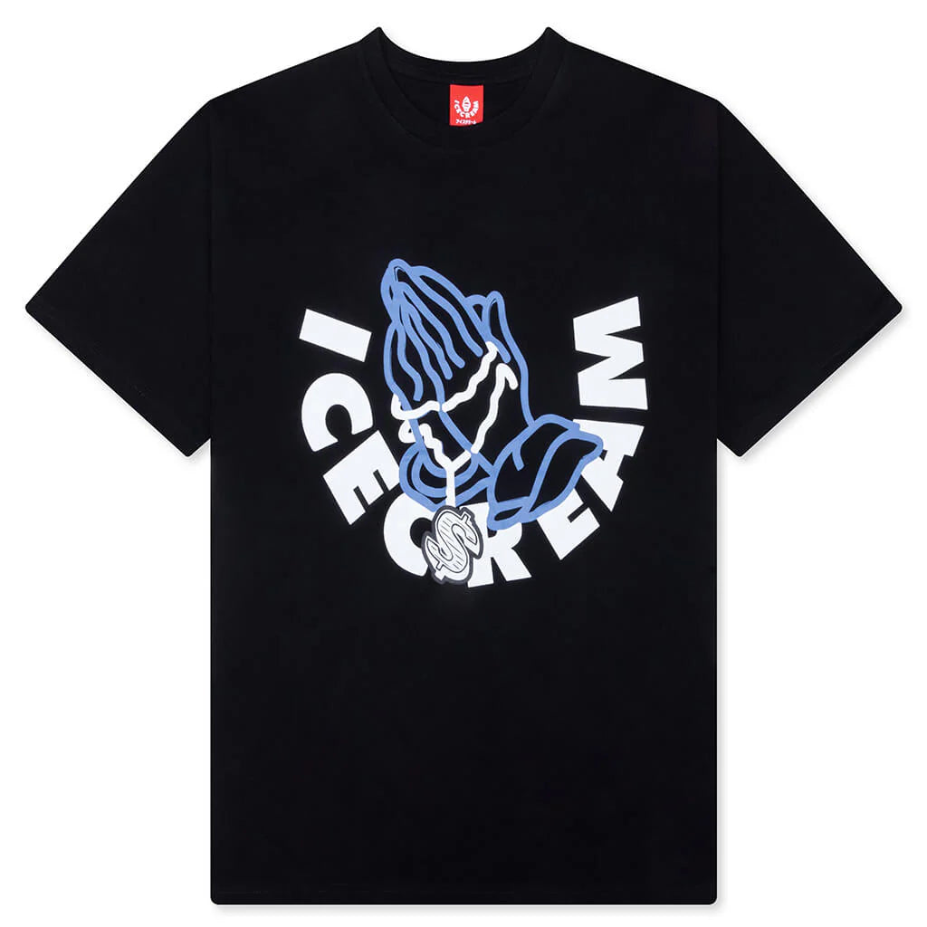 And Then You Pray For Me S S Tee Black