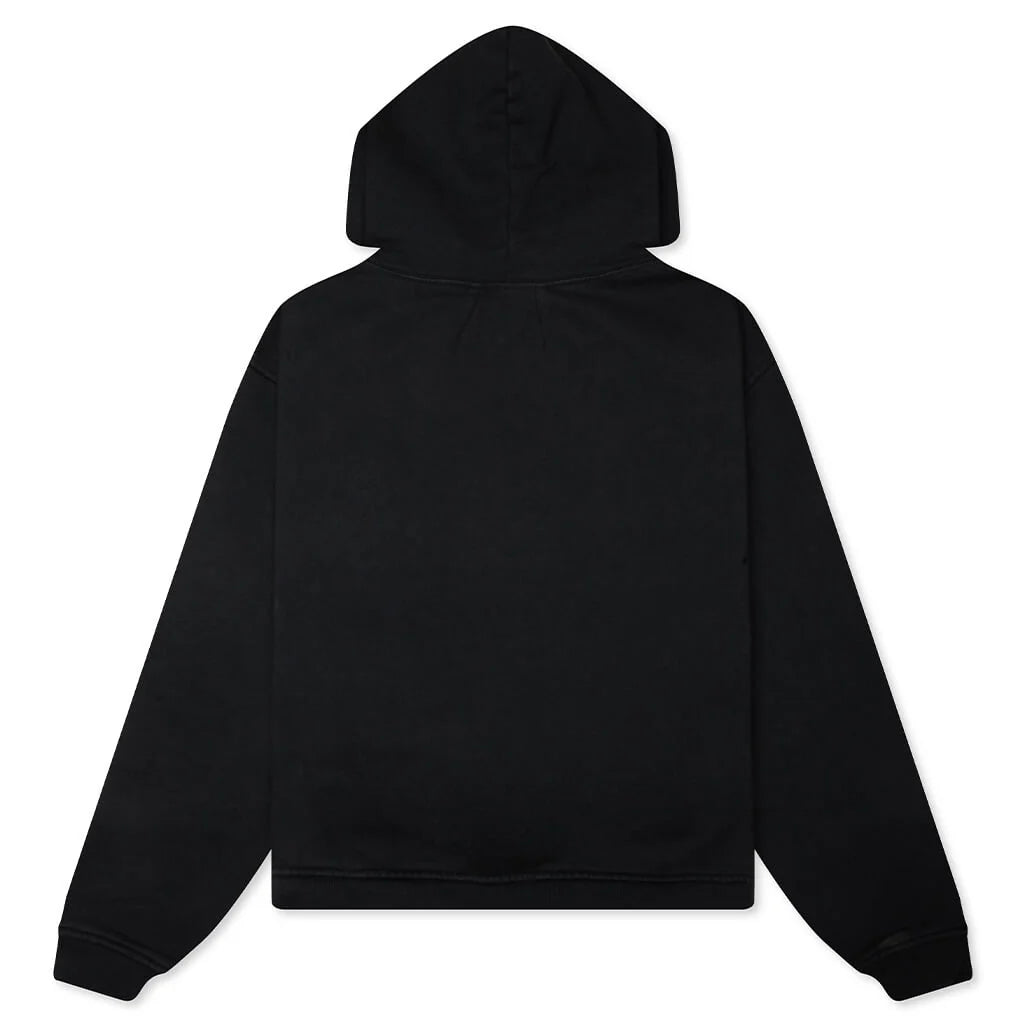 Split Petrol Logo Hoodie Vintage Black Red Blue