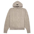 Cable Knit Hoodie Core Heather