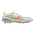 Mizuno Morelia Neo V Beta Pro FG Mens Soccer Cleats White Orange