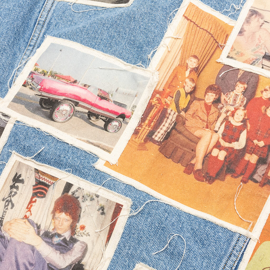 Portrait Denim Jacket Multi