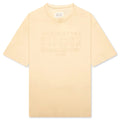 Embroidered Logo T Shirt Natural