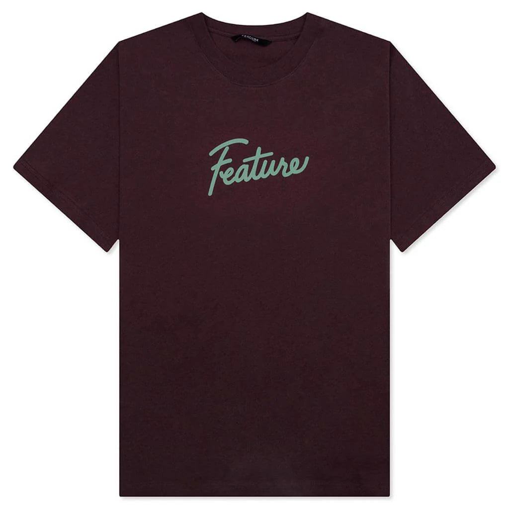 Script Tee Huckleberry
