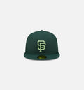 San Francisco Giants State Fruit 59FIFTY Fitted Cap Mens Hat Green