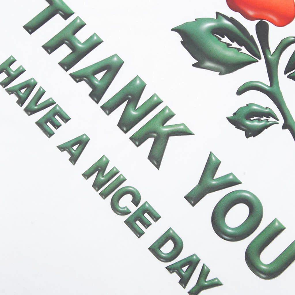 3D Have A Nice Day T Shirt White