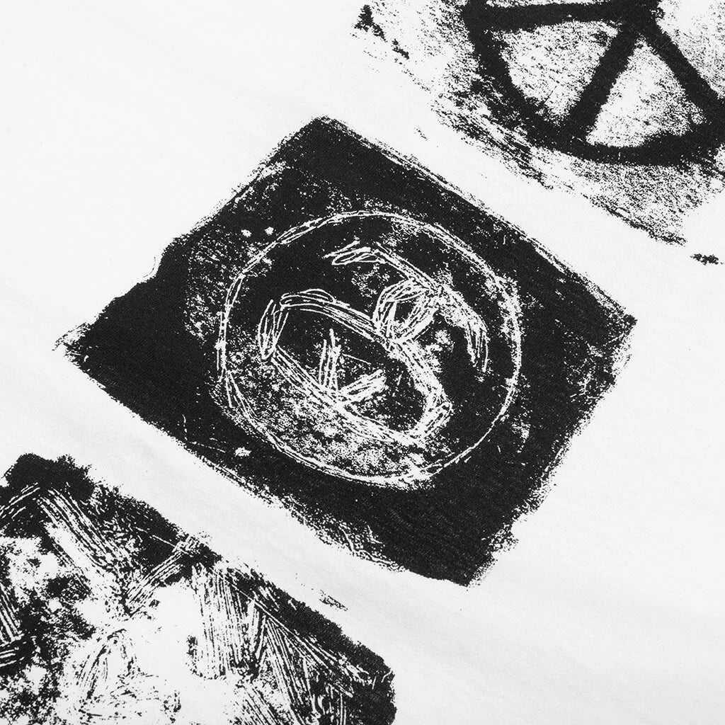 Mono L S Tee White
