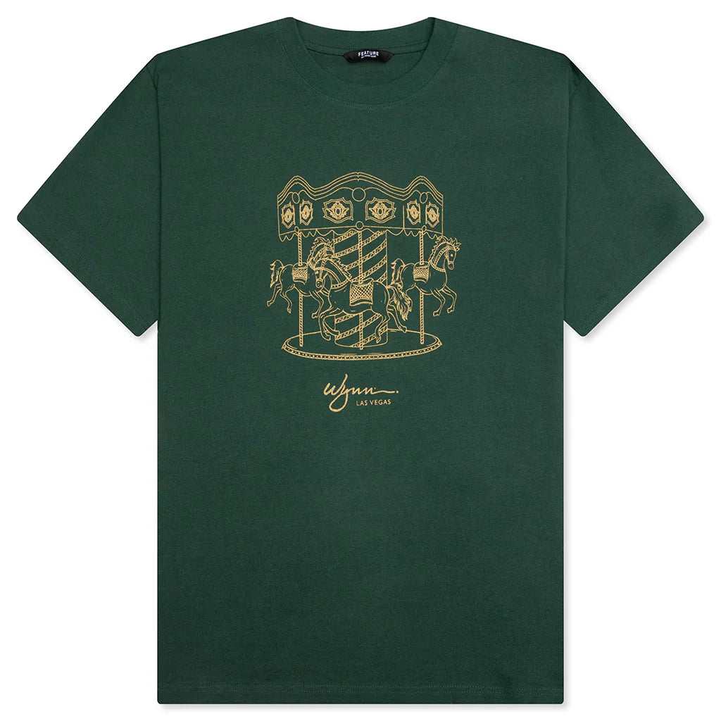Feature x Wynn Carousel Tee Dark Green