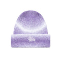 Cuff Basic Striped Beanie Purple