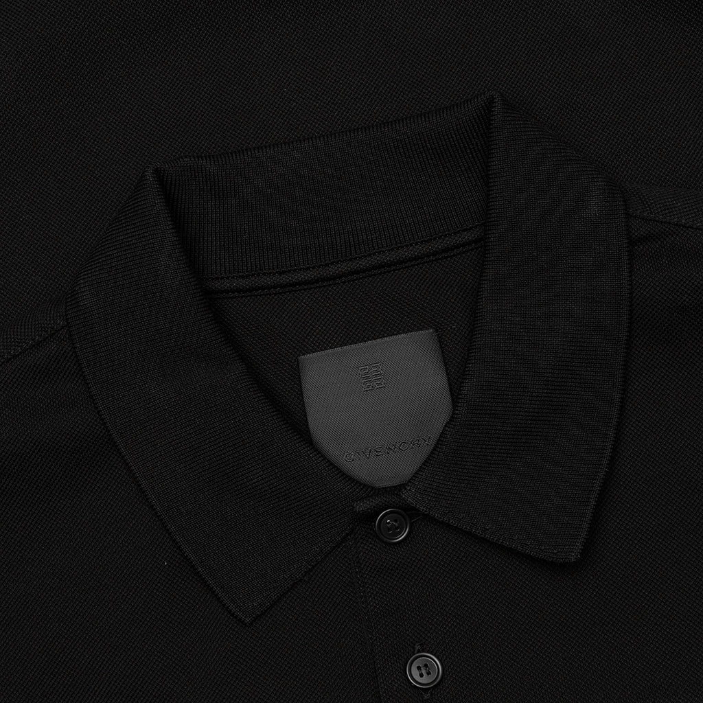 Silk Base Polo Black