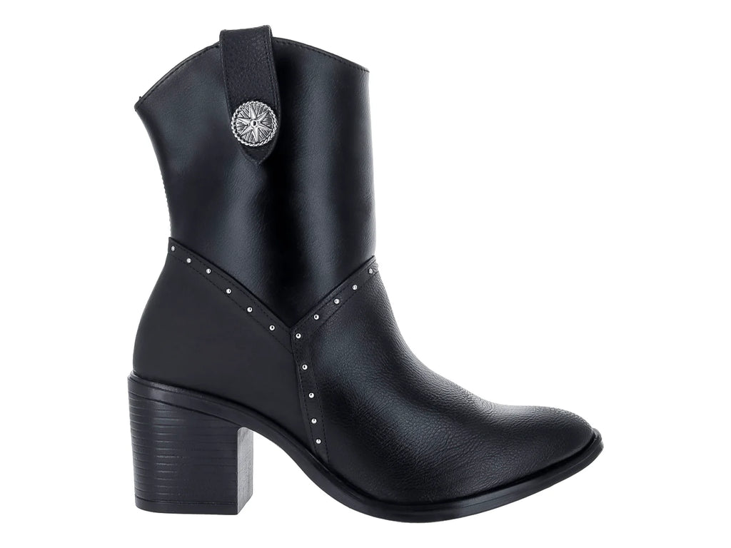 Botas Luna Rosa Negro para Mujer