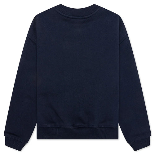 Kids Academy Crewneck Navy Blazer