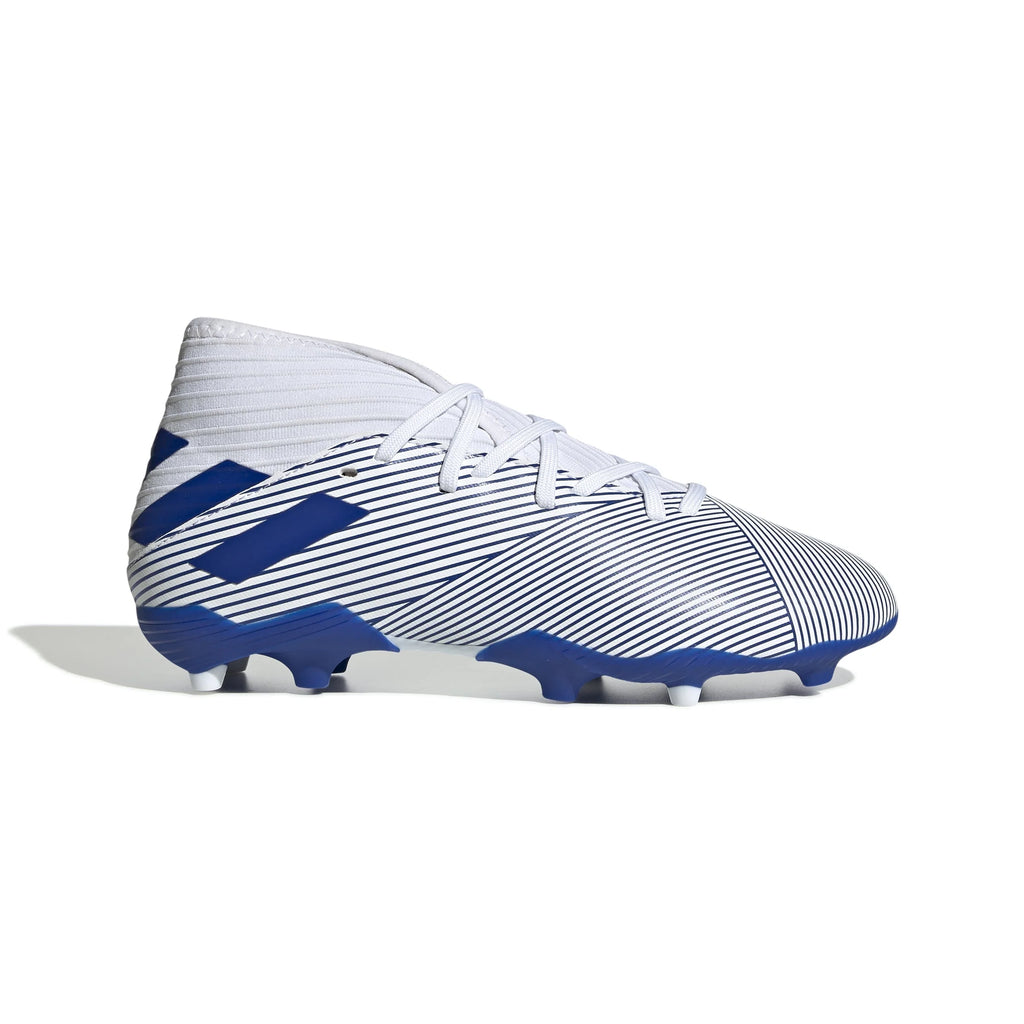 adidas Nemeziz 193 FG Firm Ground Youth Soccer Cleats White Royal