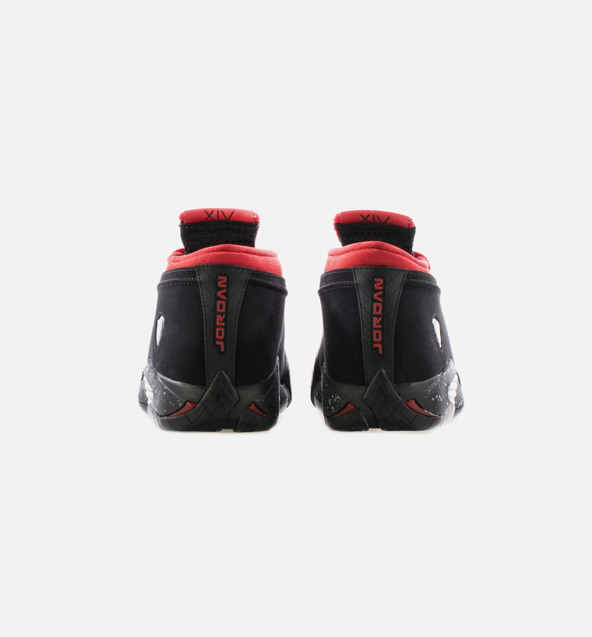 Air Jordan 14 Low Iconic Red Womens Lifestyle Shoe Black Metallic Silver Gym Red Limit One Per Customer