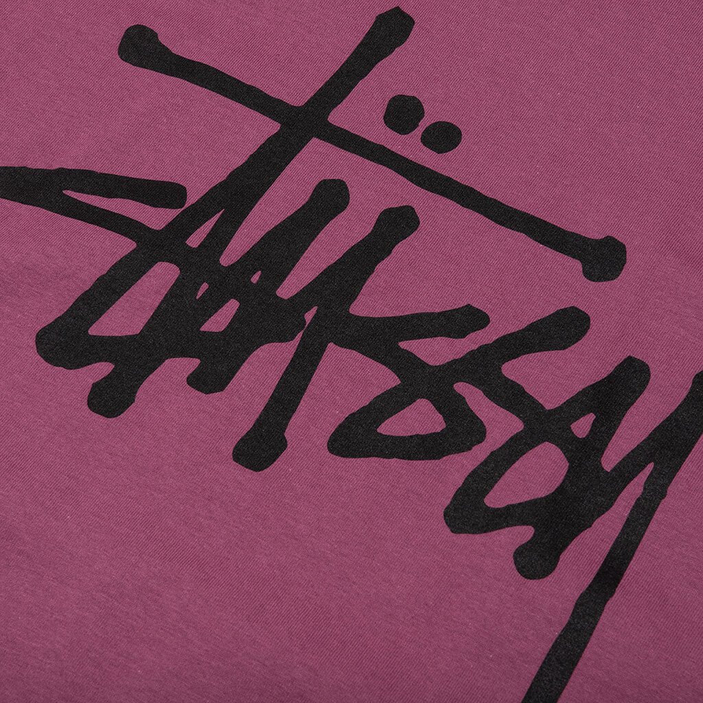 Basic Stussy L S Tee Berry