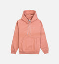 Solo Swoosh Fleece Pullover Mens Hoodie Pink White
