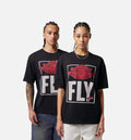 Air Jordan x Levis Fly Mens Short Sleeve Shirt Black