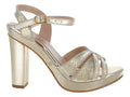 Sandalias Sary Metálicas Oro para Mujer