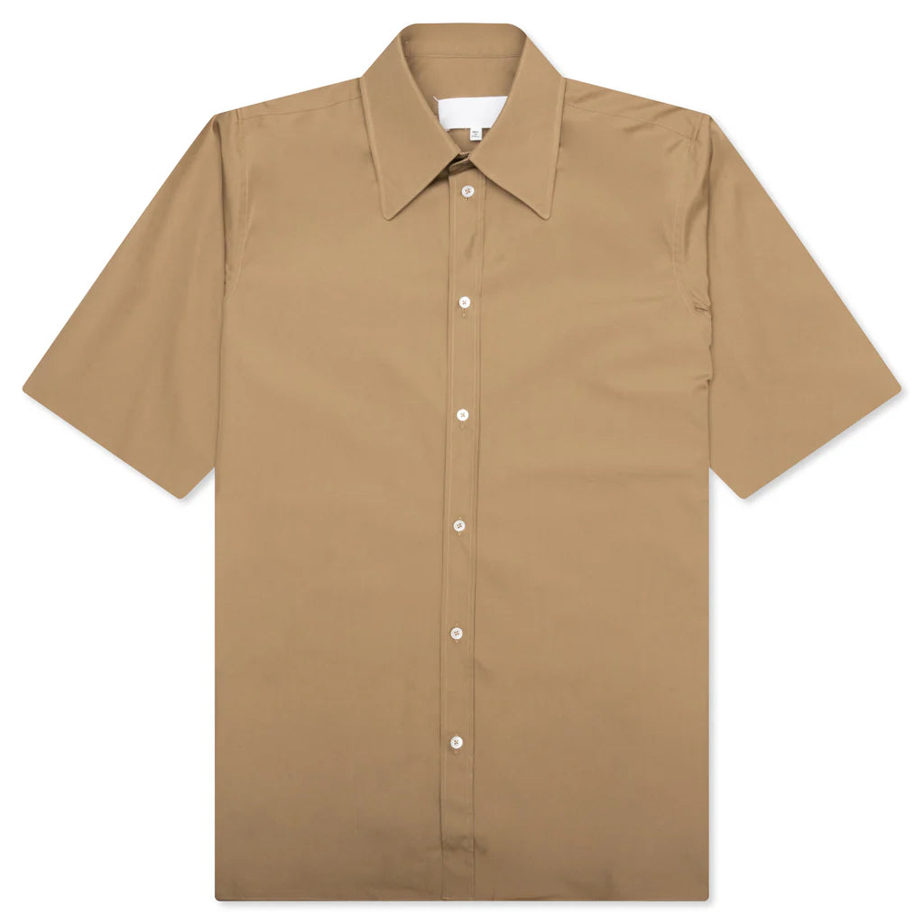 Short Sleeve Shirt Camel