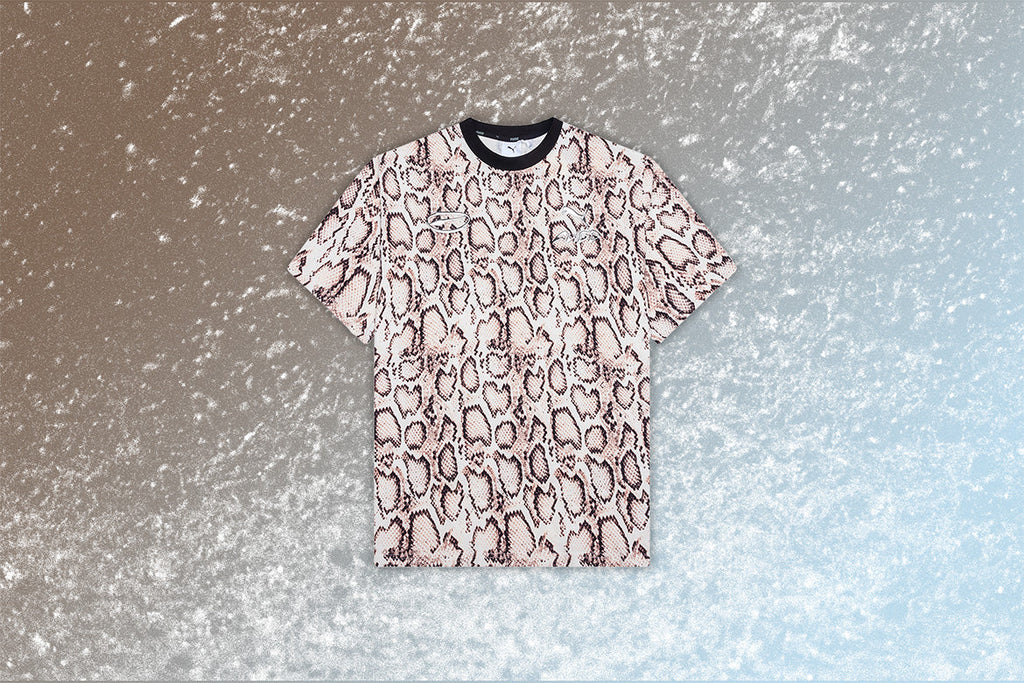 Puma x AAP Rocky Snakeskin Tee Frosted Ivory