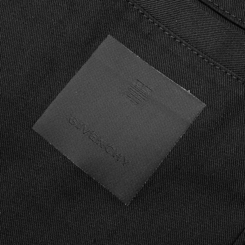 Casual Unstitched Pant Black