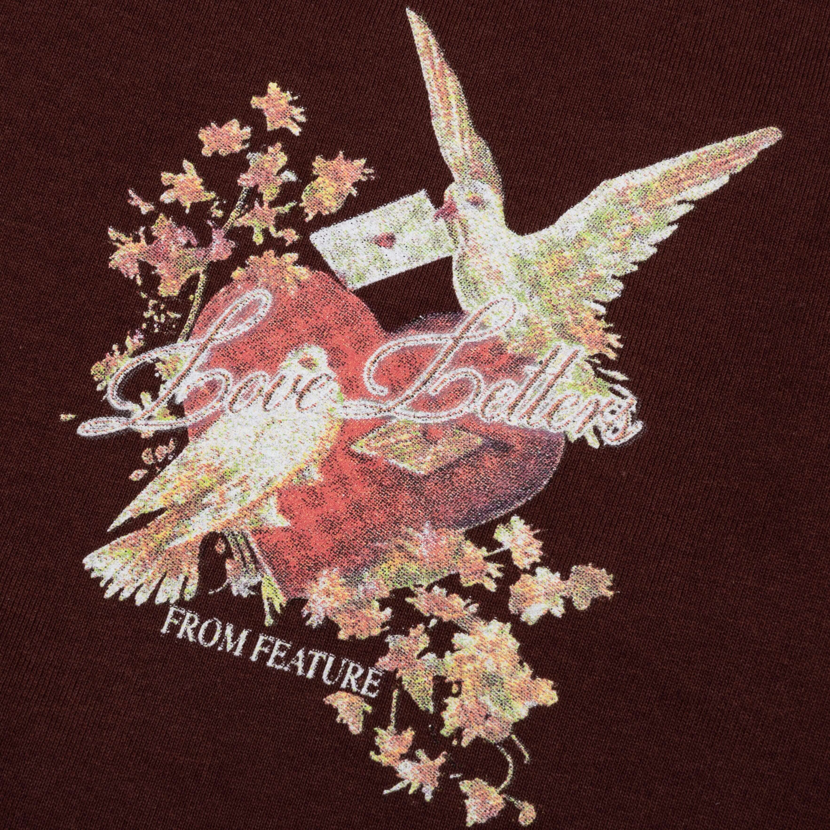 Love Letters Tee Bitter Chocolate