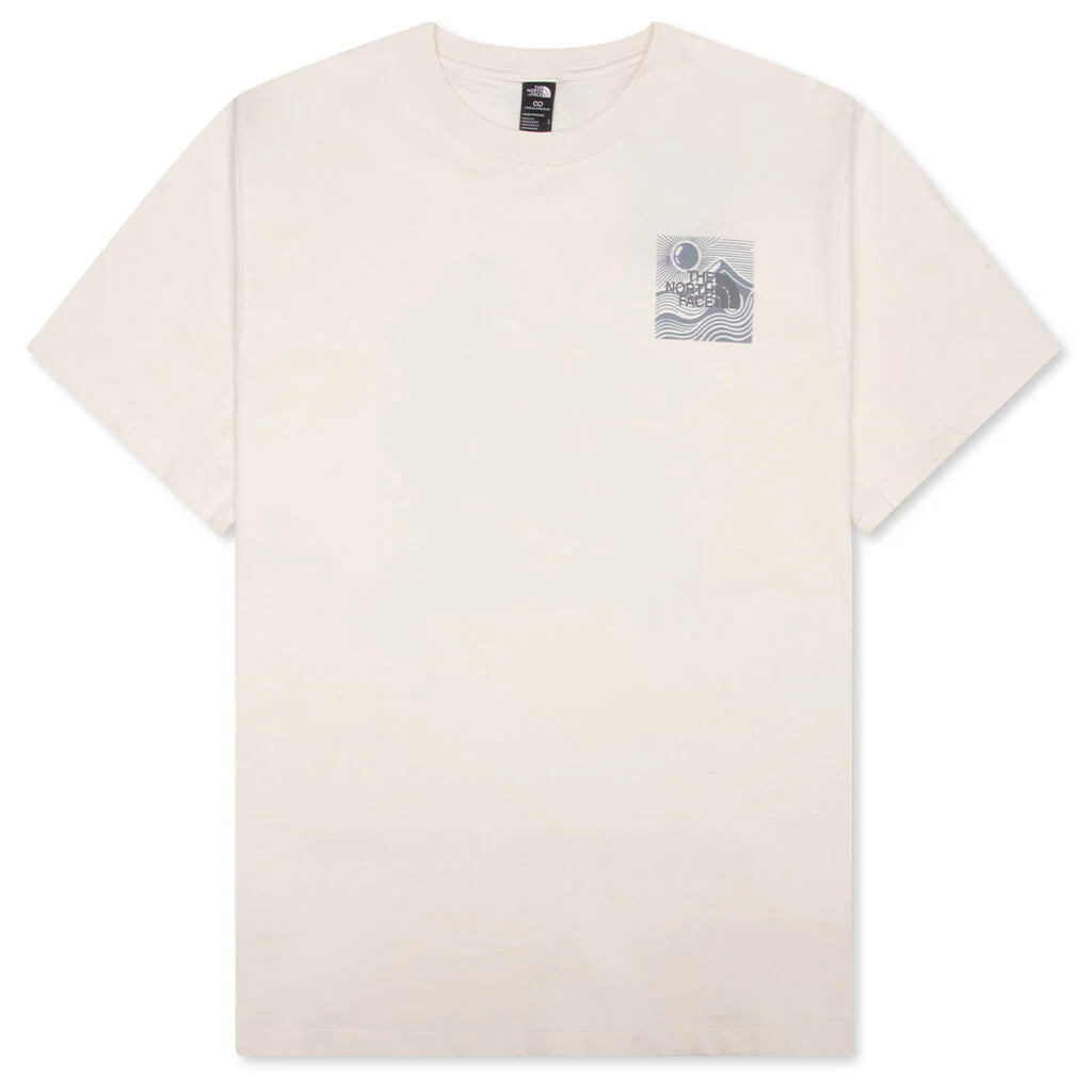 Mountain Escape Relaxed S S Tee White Dune