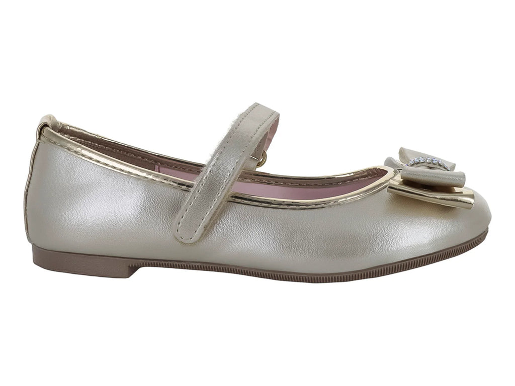 Zapatos Tropicana Dorado Metálico para Niña