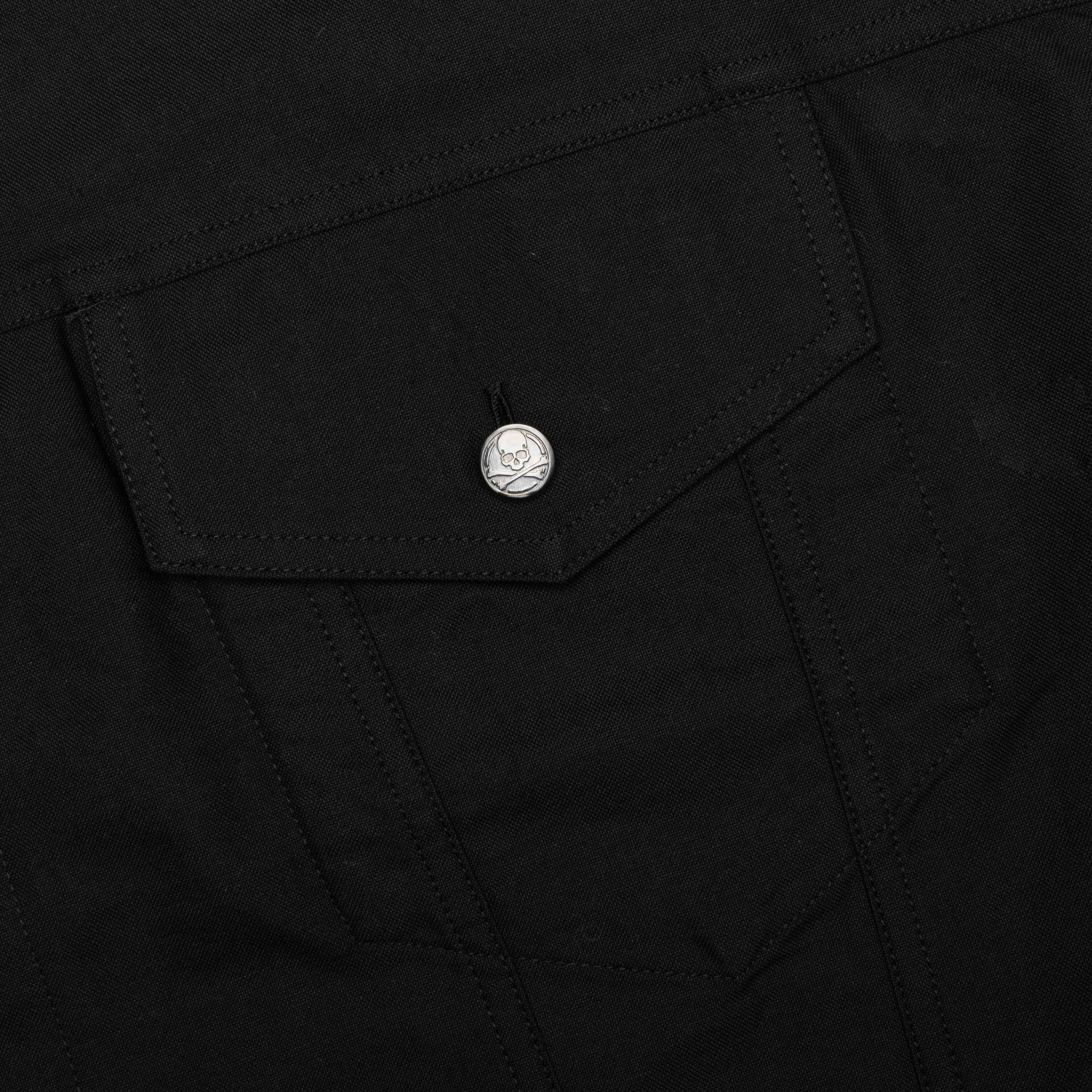 S S Oxford Shirt Black