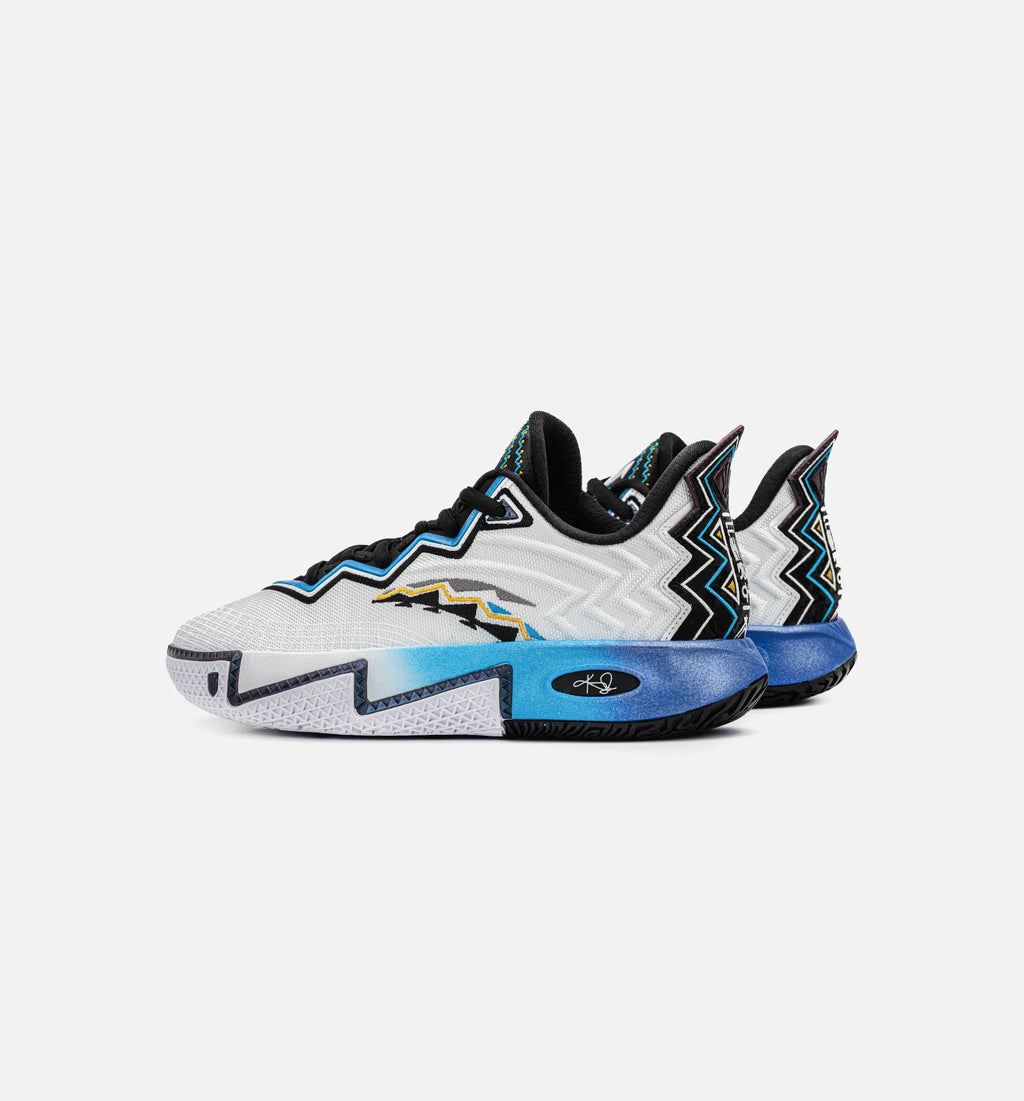 Kai 2 Dallas Mens Basketball Shoe White Gradient Blue
