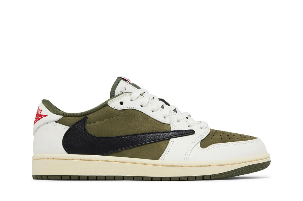 Travis Scott x Jordan 1 Low OG SP Reverse Olive Medium Olive