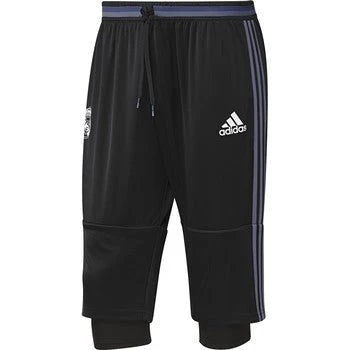 adidas Real Madrid Training 3 4 Pant Black Pu