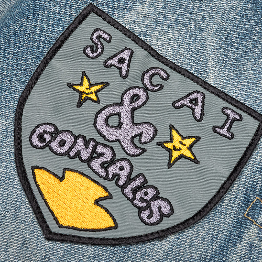 Sacai Gonz Denim Jacket Light Blue