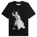 Burns Much Brighter S S T Shirt Sun Faded Washed Black