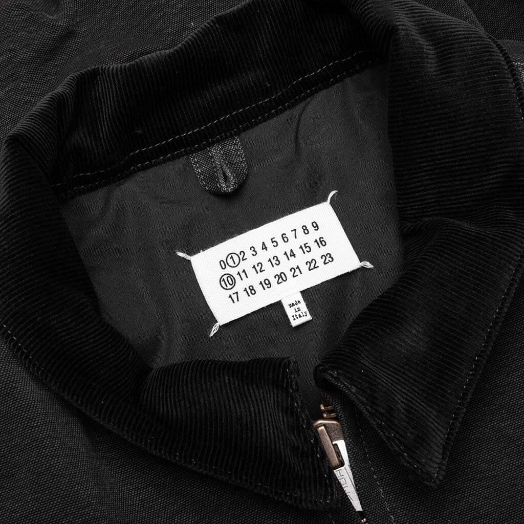 Yoke Caban Jacket Washed Black