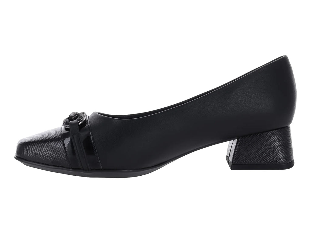 Zapatos de Tacón Cuadrado Piccadilly Negro para Mujer