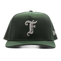 FEATURE x New Era 9FIFTY Curved A Frame Old English F Snapback Rifle Green
