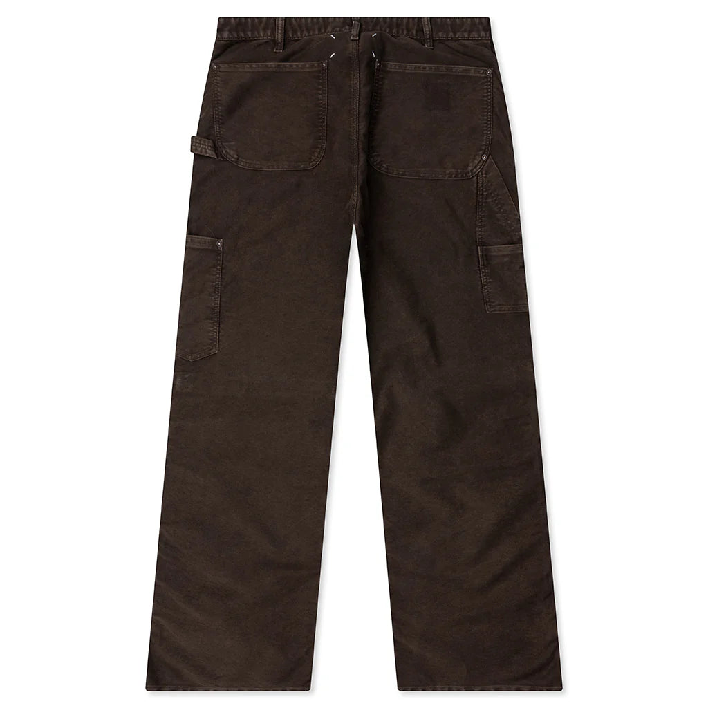 Straight Leg Jeans Brown