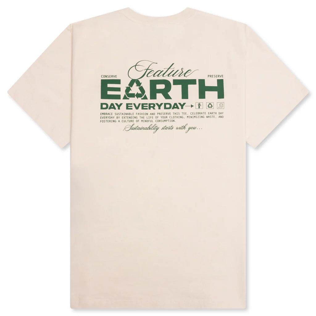 Sustained Earth Tee Oatmeal