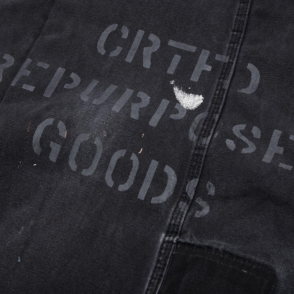 Carhartt Upcycled Bomber Jacket Black