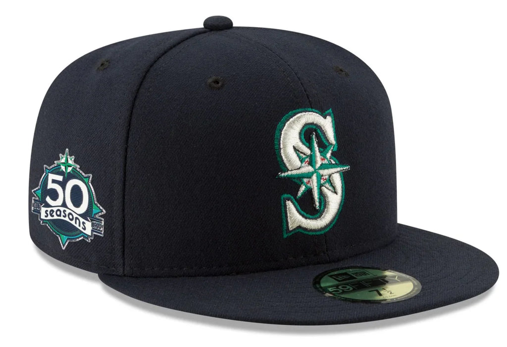 New Era Seattle Mariners 50th Anniversary Navy 59FIFTY Fitted