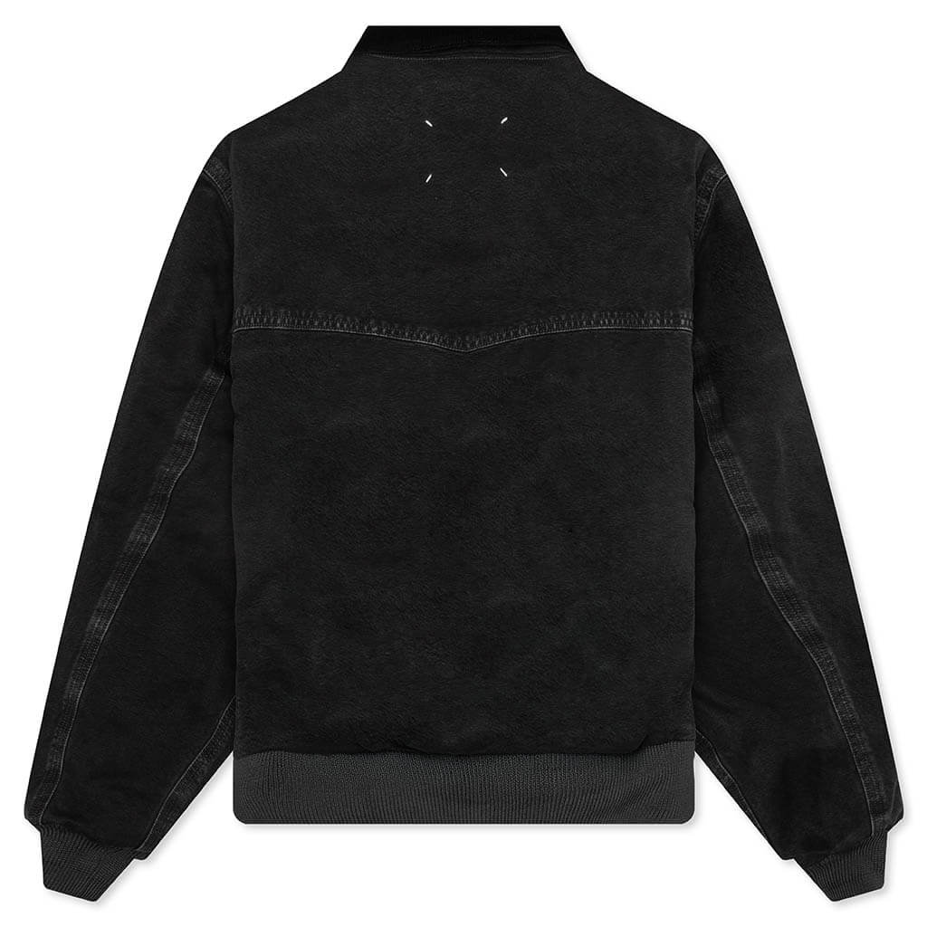 Yoke Caban Jacket Washed Black